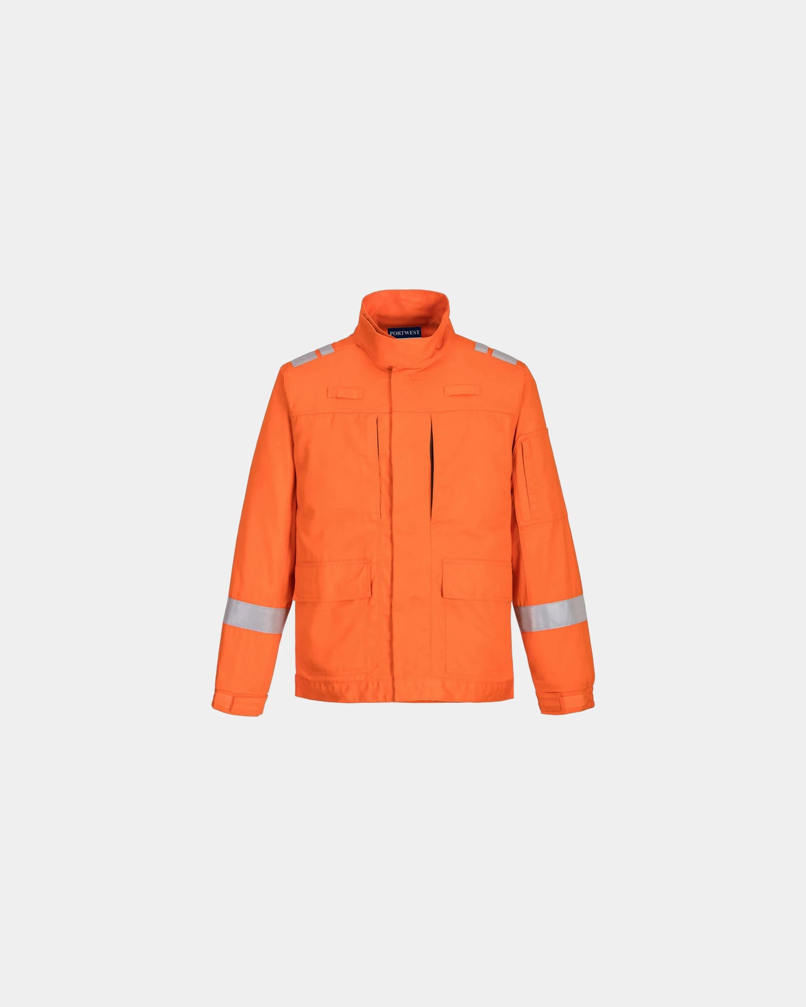 Vlamvertragend jack katoen brandwerend om te personaliseren - Oranje