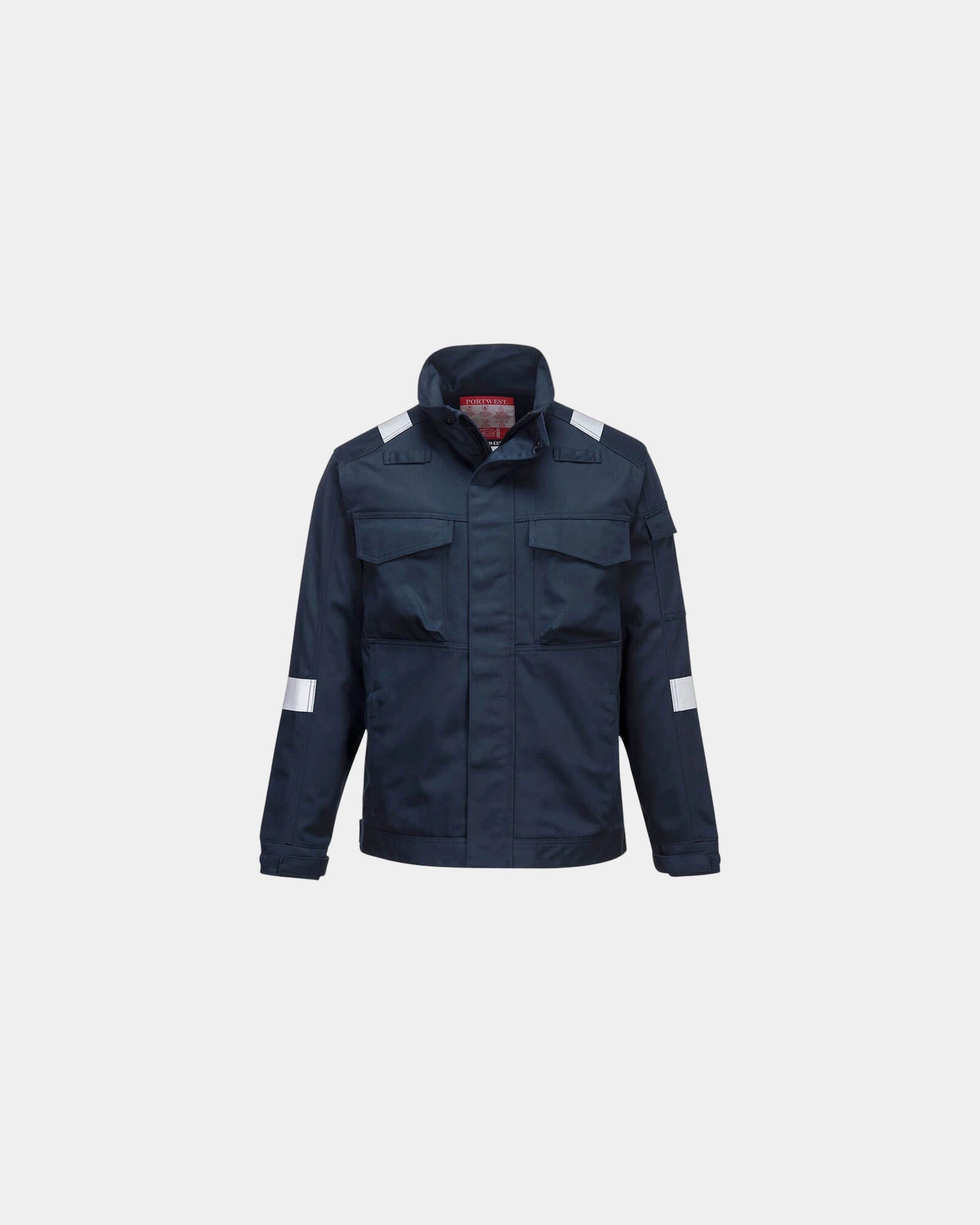 Jas vlamvertragend polyester Ultra om te personaliseren - Marineblauw