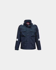 Jas vlamvertragend polyester Ultra om te personaliseren - Marineblauw