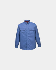 Overhemd FR-beschermend brandvertragend om te personaliseren - Blauw