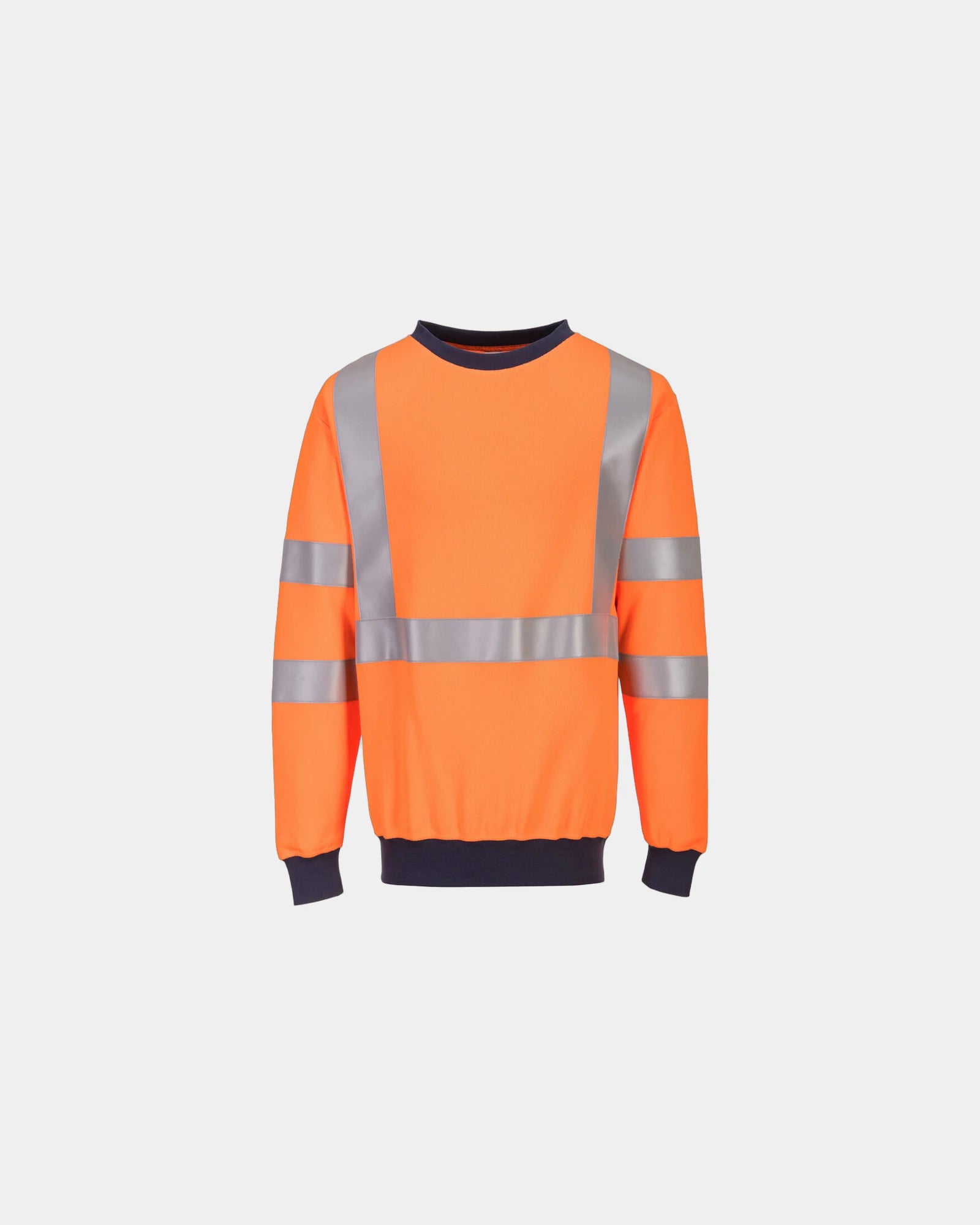 Sweater vlamvertragend om te personaliseren - Oranje