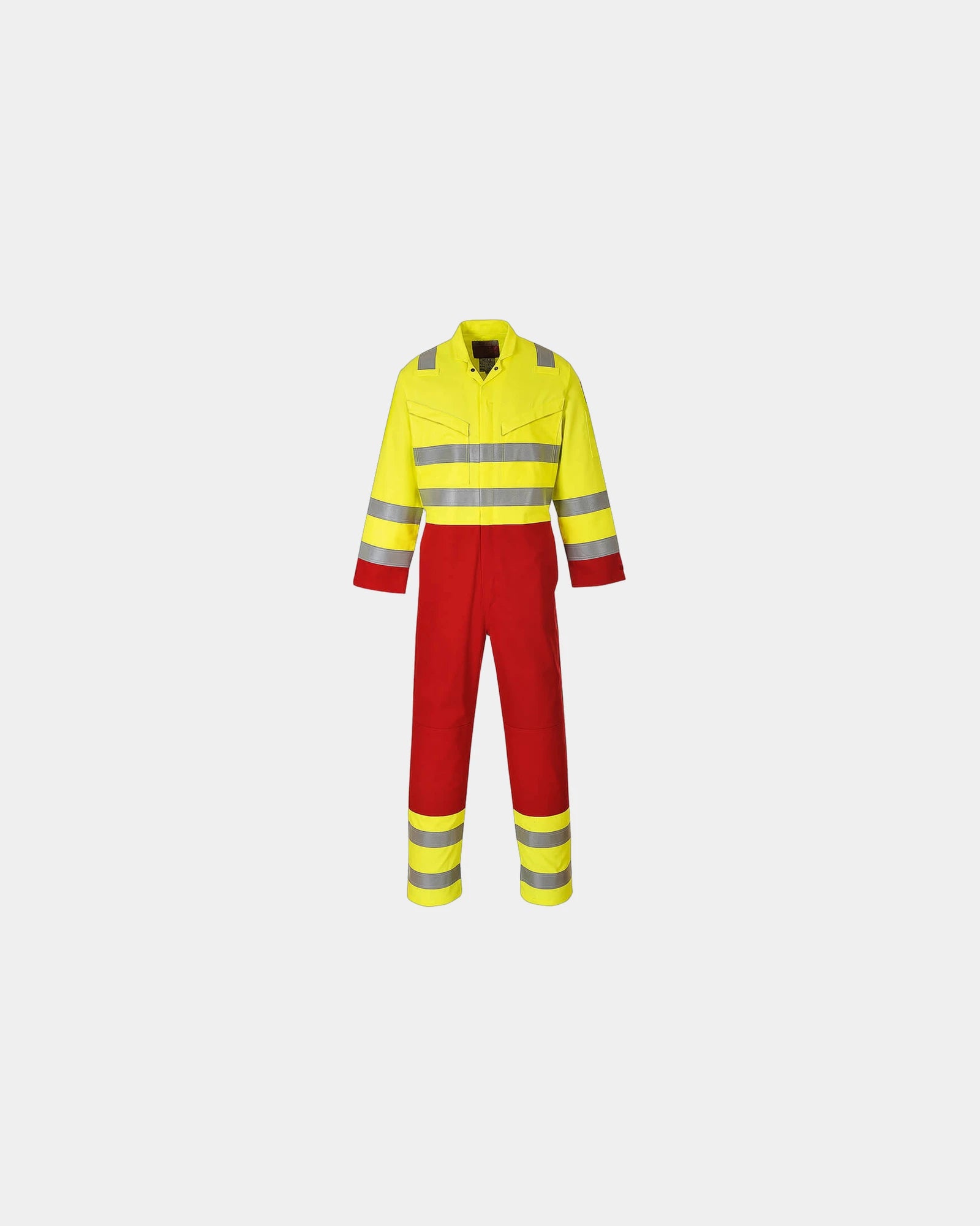 Overall antistatisch hi-vis brandwerend om te personaliseren - Geel