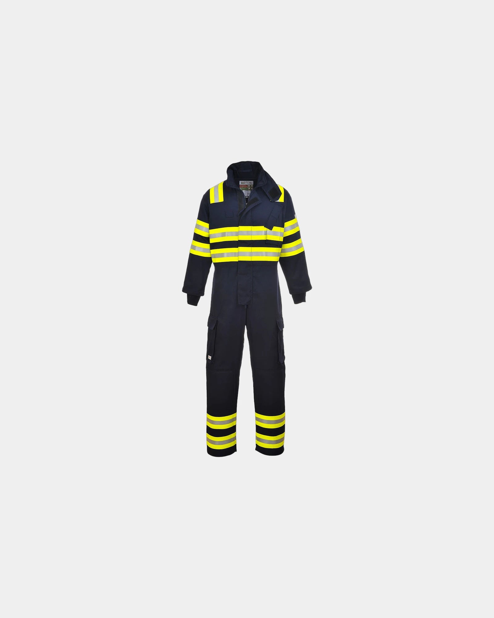 Overall vlamvertragend katoen 280 g/m² om te personaliseren - Marineblauw