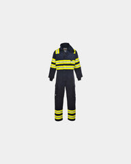 Overall vlamvertragend katoen 280 g/m² om te personaliseren - Marineblauw