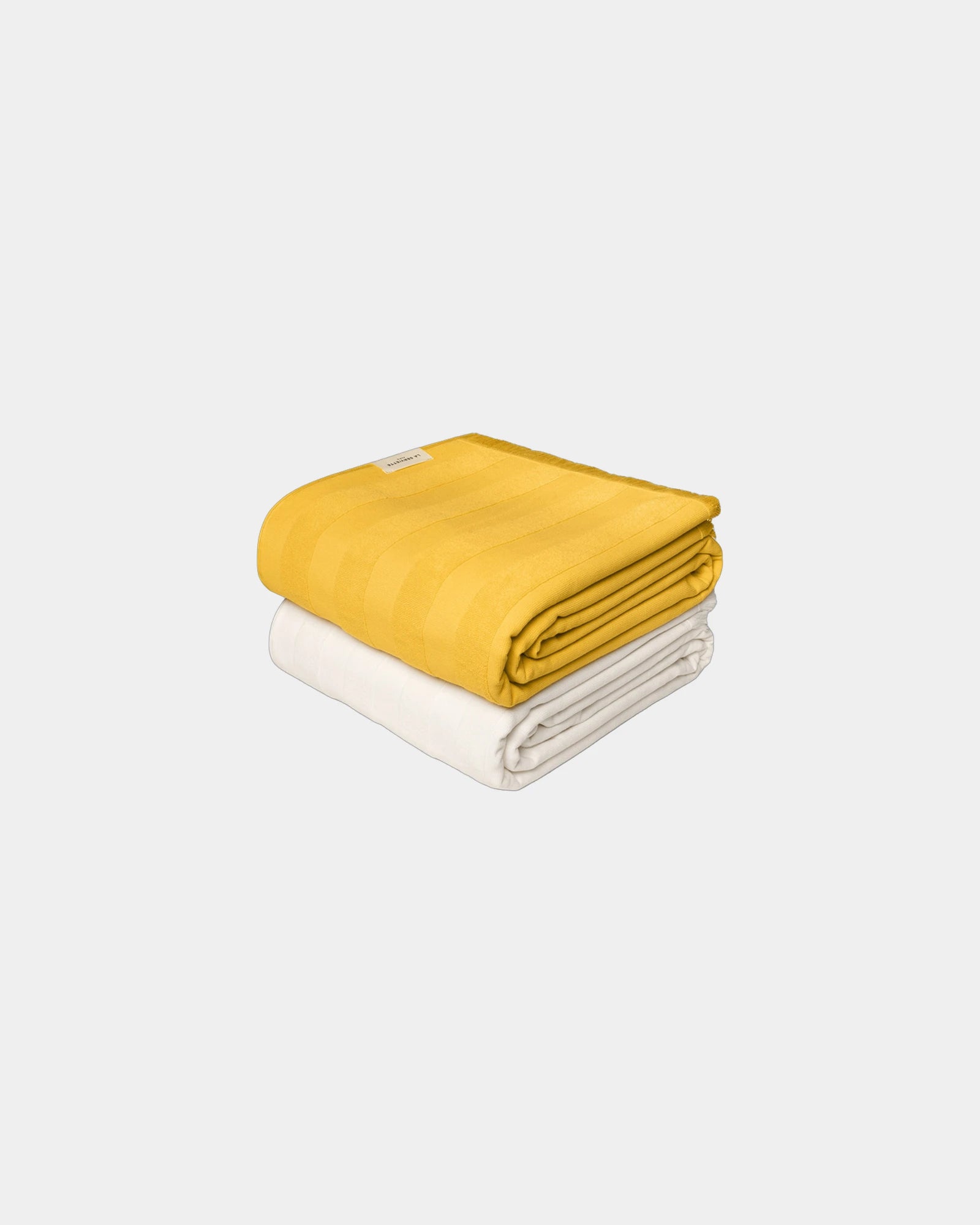 Strandlaken bi-materiaal La handdoek om te personaliseren - 1