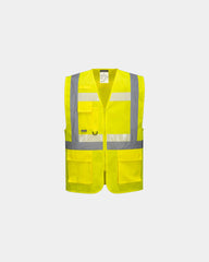 Veiligheidsvest fluorescerend om te personaliseren - Geel