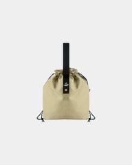 Lunchtas gerecycled katoen Frankrijk om te personaliseren - Beige-Zwart