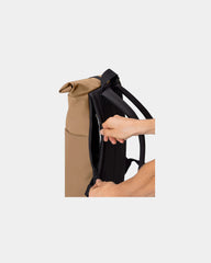 Gerecyclede rugzak polyurethaan rolltop om te personaliseren - 8