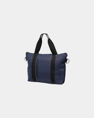 Laptoptas gerecycled PU Le Stratège om te personaliseren - Marineblauw