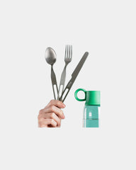 Bestekset gerecycled rvs Gobi Street om te personaliseren - 2