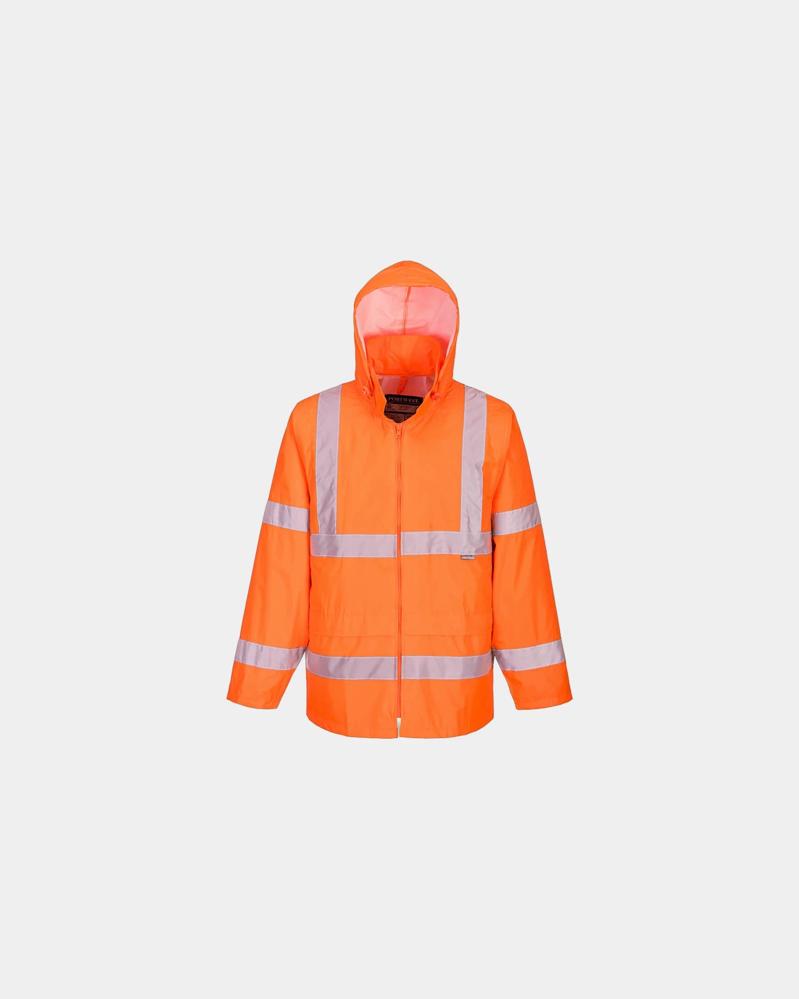 Regenjas hi-vis waterdicht H440 om te personaliseren - Oranje