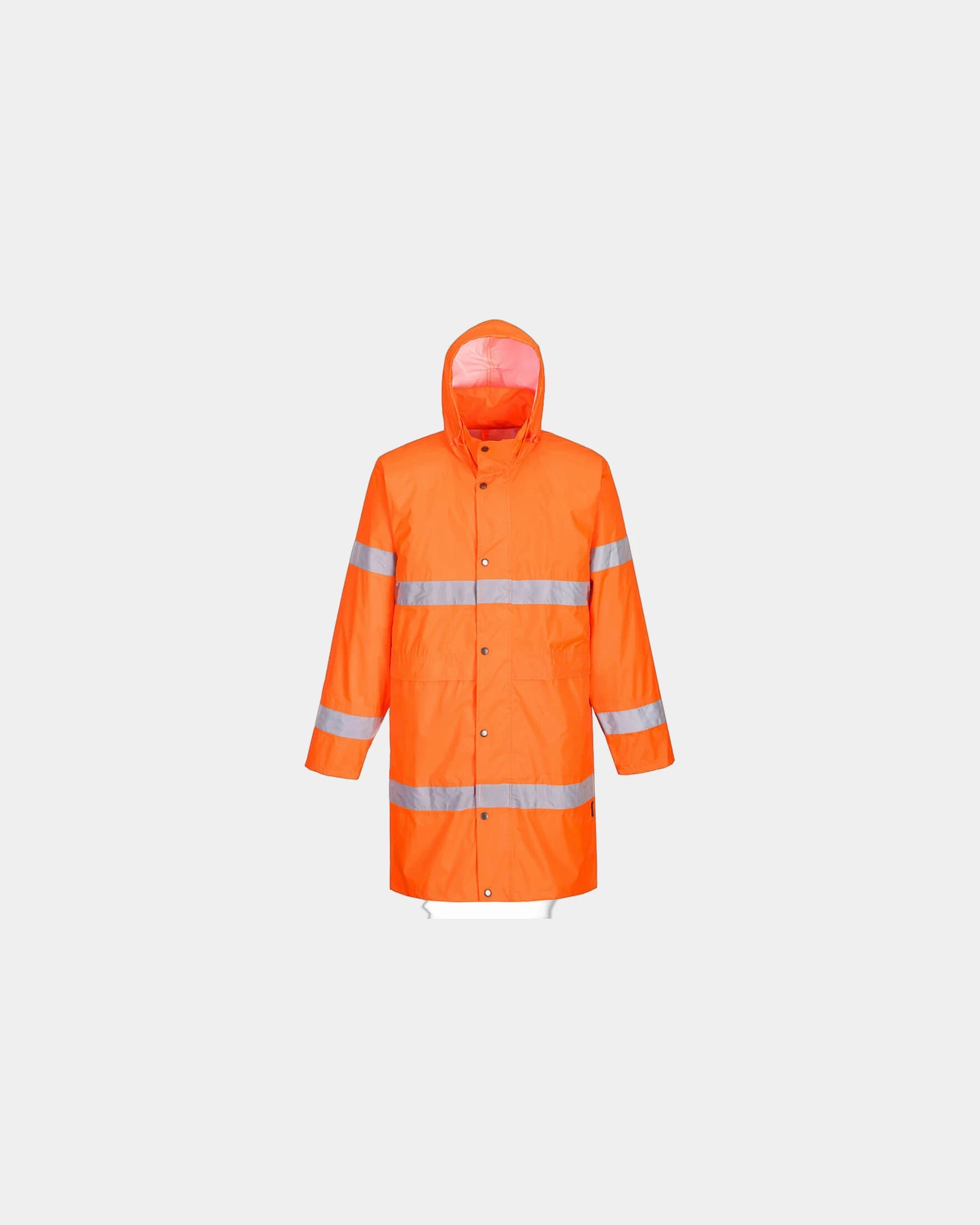 Regenjas hivis 100 cm waterdicht om te personaliseren - Oranje