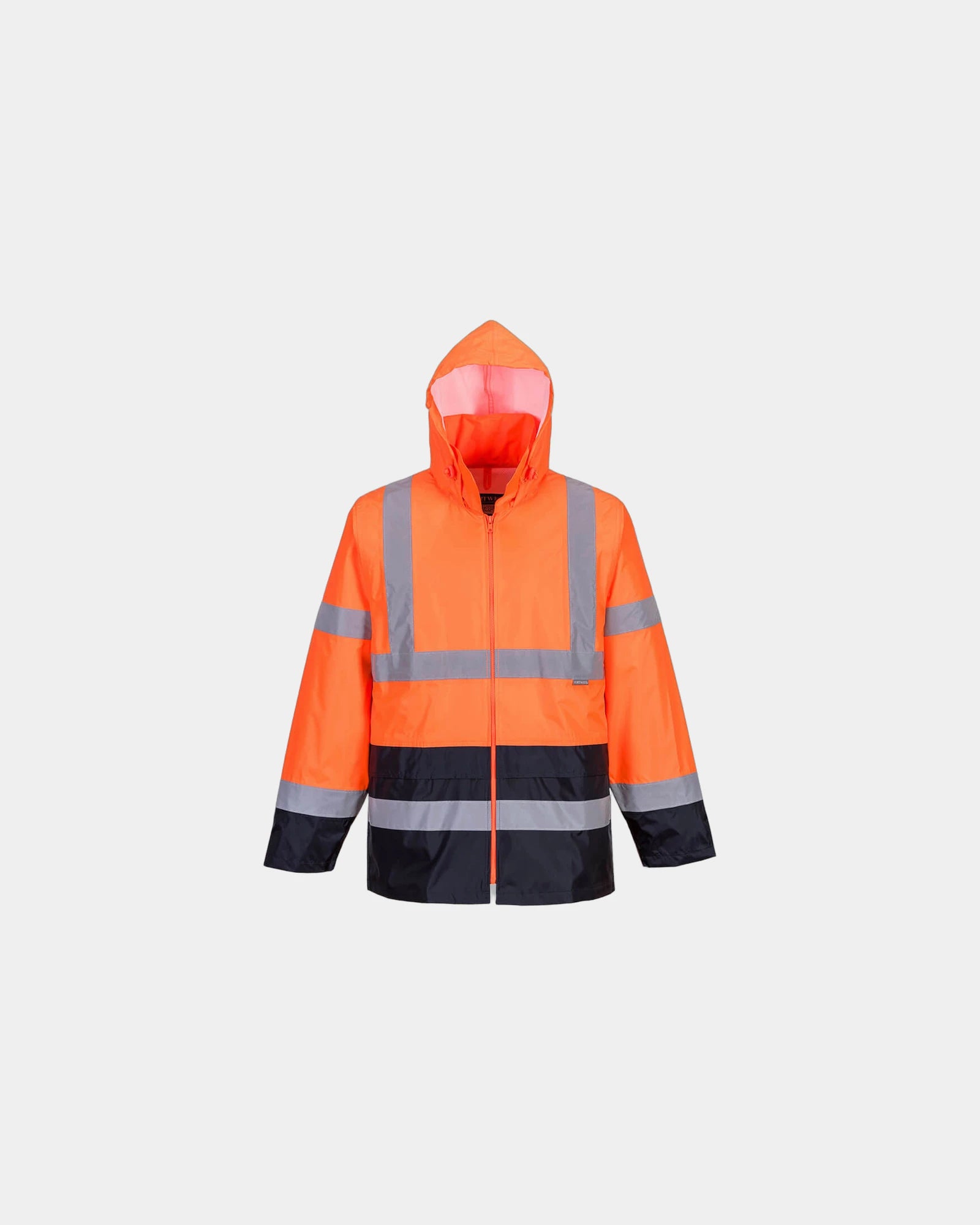 Regenjas hi-vis tweekleurig ISO 20471 om te personaliseren - Oranje