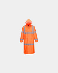 Regenjas HiVis 122 cm zichtbaar om te personaliseren - Oranje