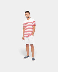 Heren matrozen T-shirt met ronde hals, te personaliseren - 2