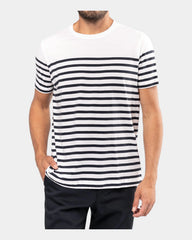 Heren matrozen T-shirt met ronde hals, te personaliseren - 4