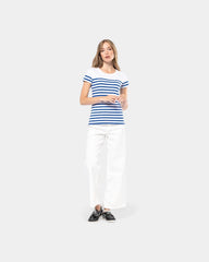 Dames matrozen T-shirt met ronde hals, te personaliseren - 2