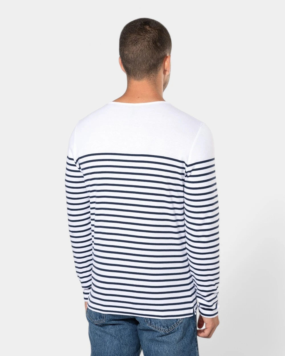 Heren matrozentrui met lange mouwen, te personaliseren - 1