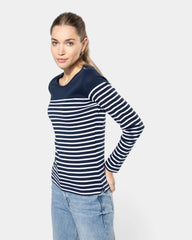 Dames matrozentrui met lange mouwen, te personaliseren - 9