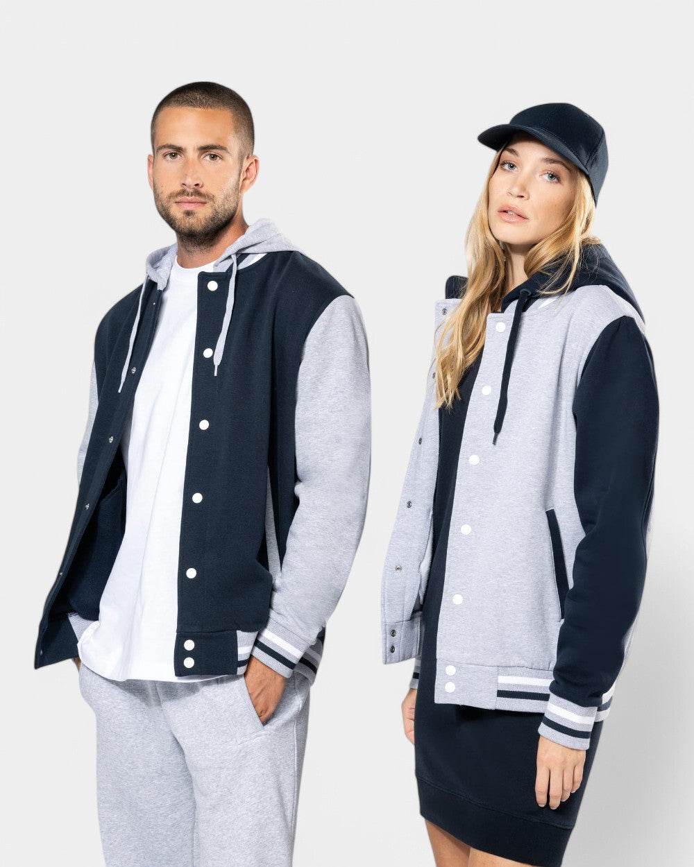 Teddy-jack met capuchon unisex, te personaliseren - 40