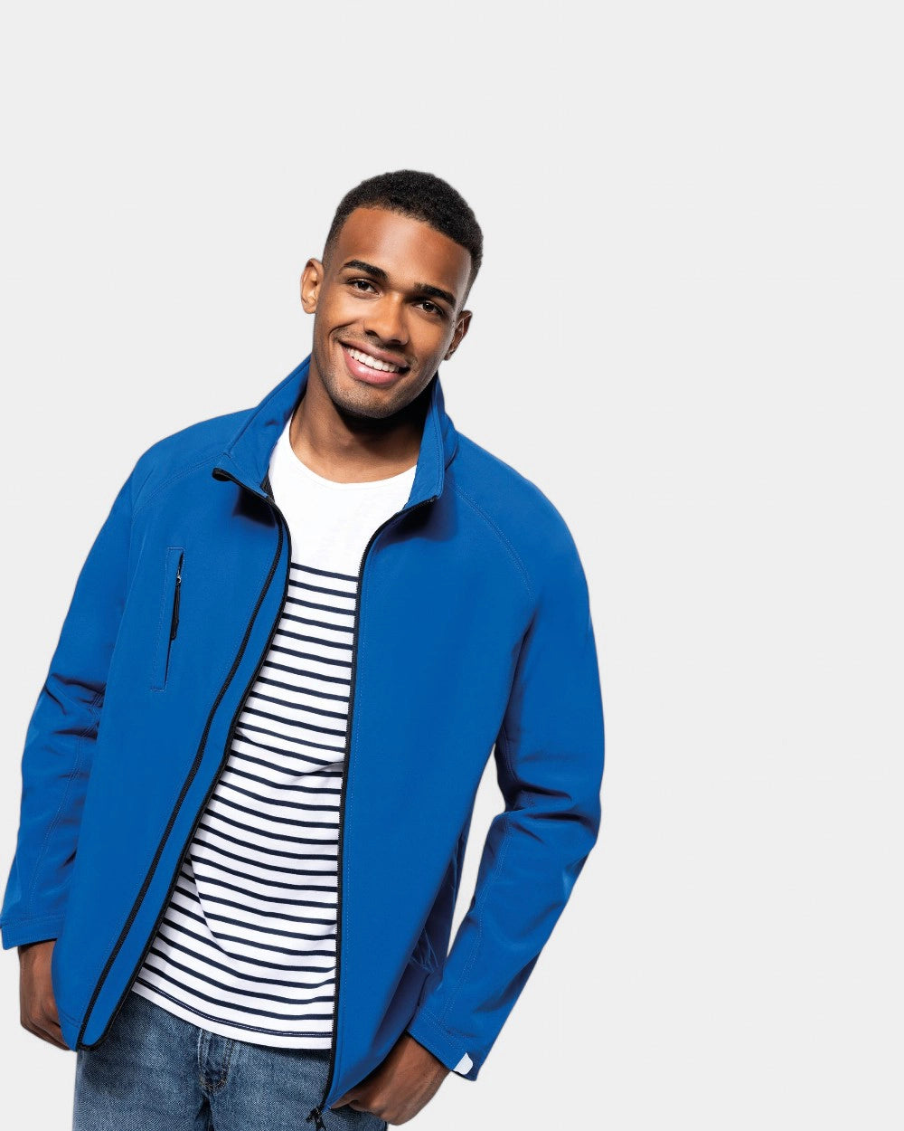 Herenjas met capuchon te personaliseren - 1