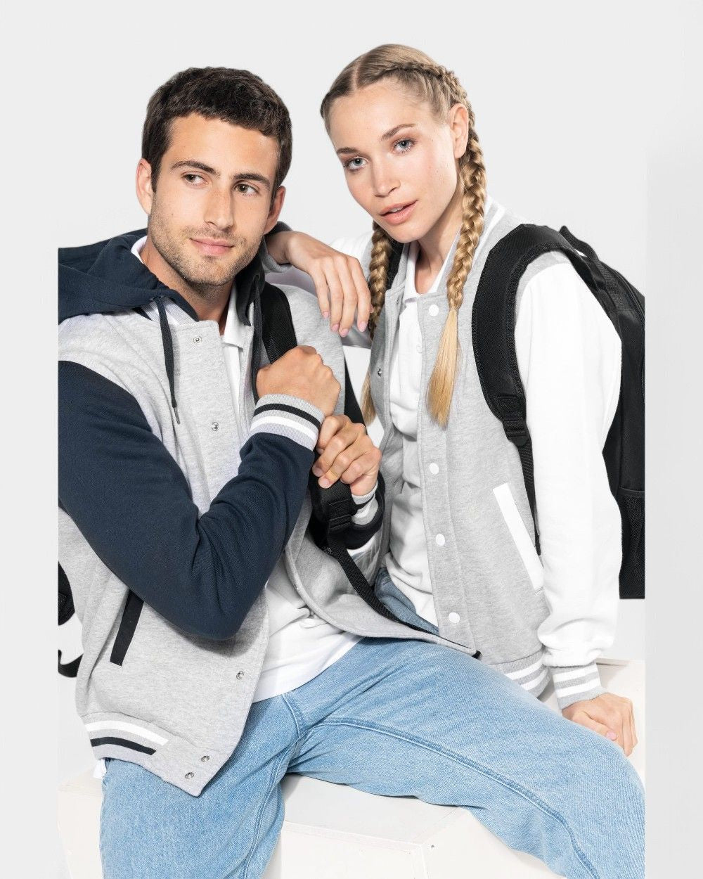 Teddy-jack van fleece unisex, te personaliseren - 22