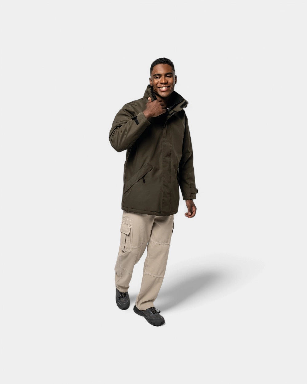 Herenparka met capuchon te personaliseren - 4