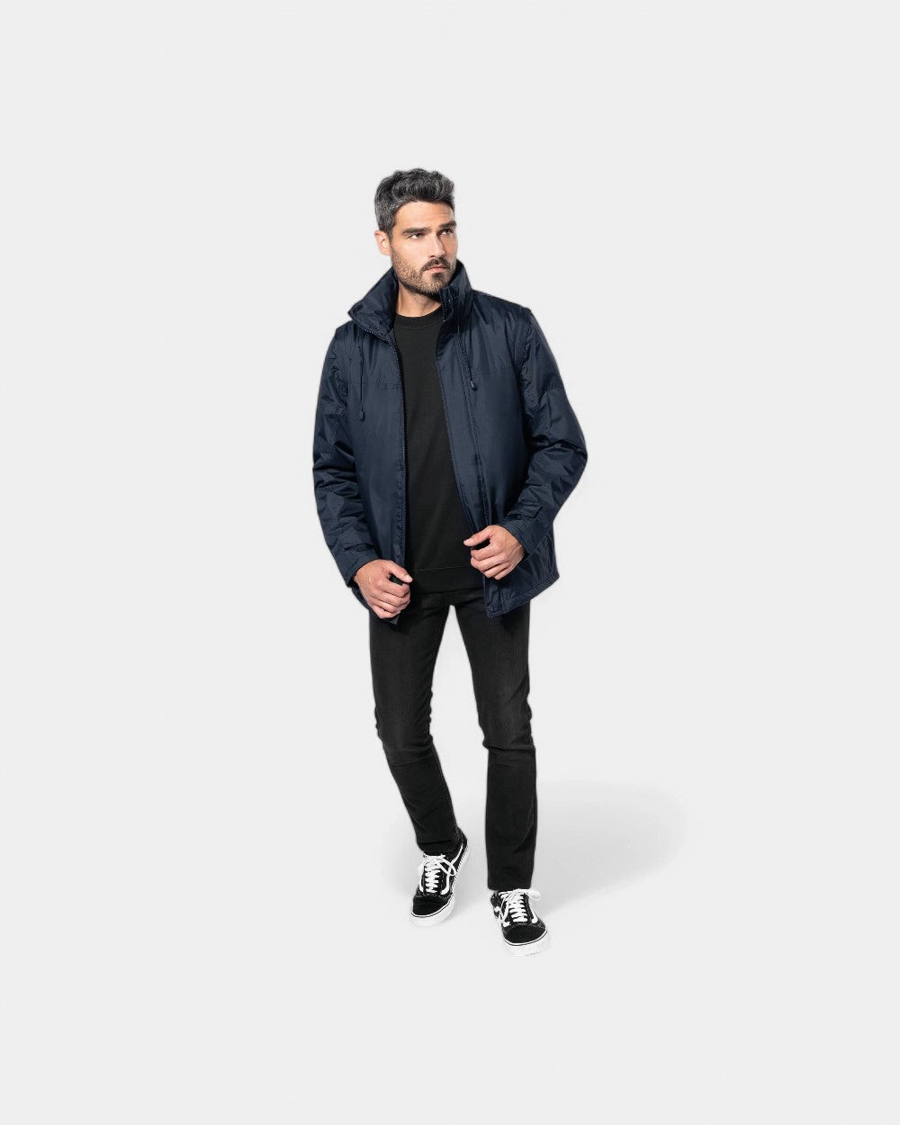 Herenjack met afneembare mouwen te personaliseren - 5
