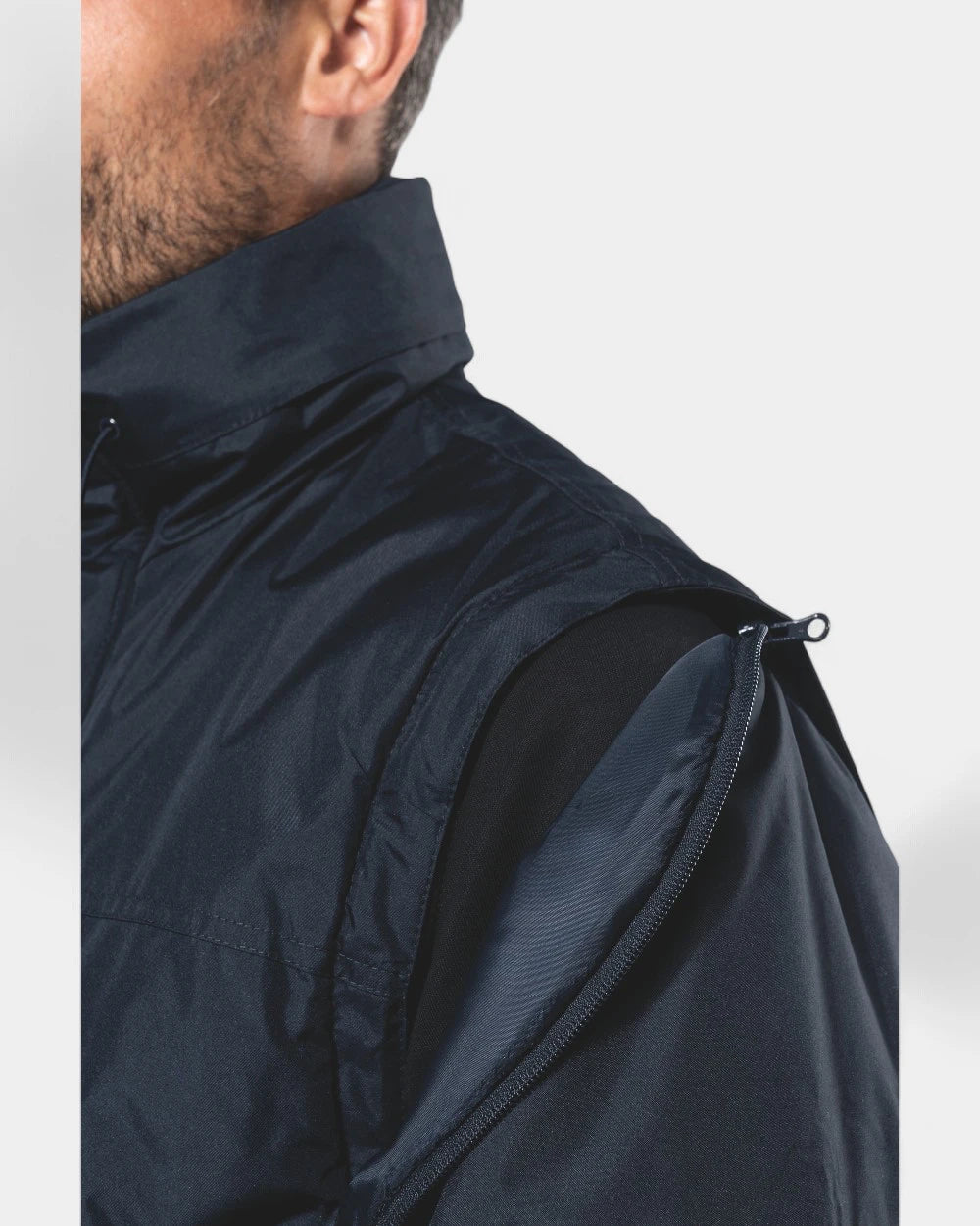 Herenjack met afneembare mouwen te personaliseren - 11
