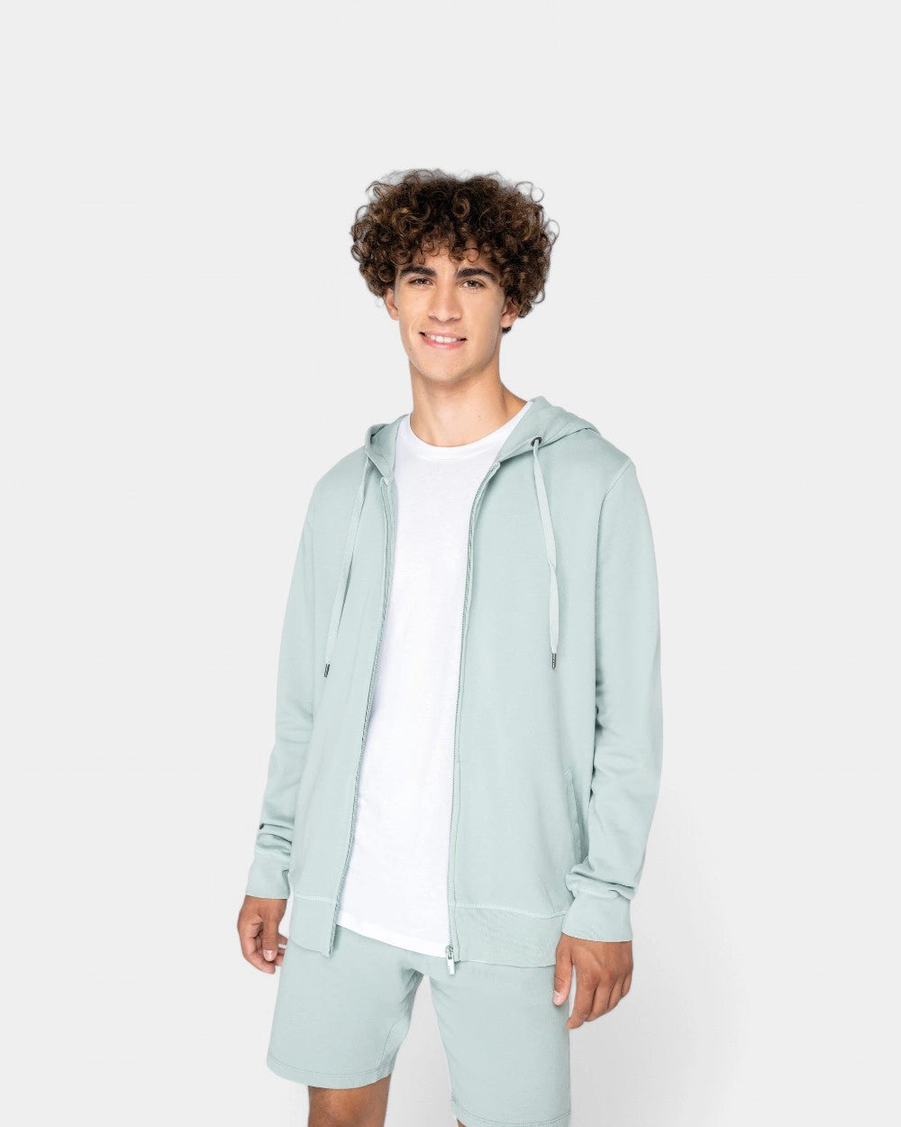 Rits-hoodie Made in Europe, te personaliseren - 1