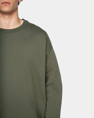 Oversized unisex sweater met ronde hals, te personaliseren - 5