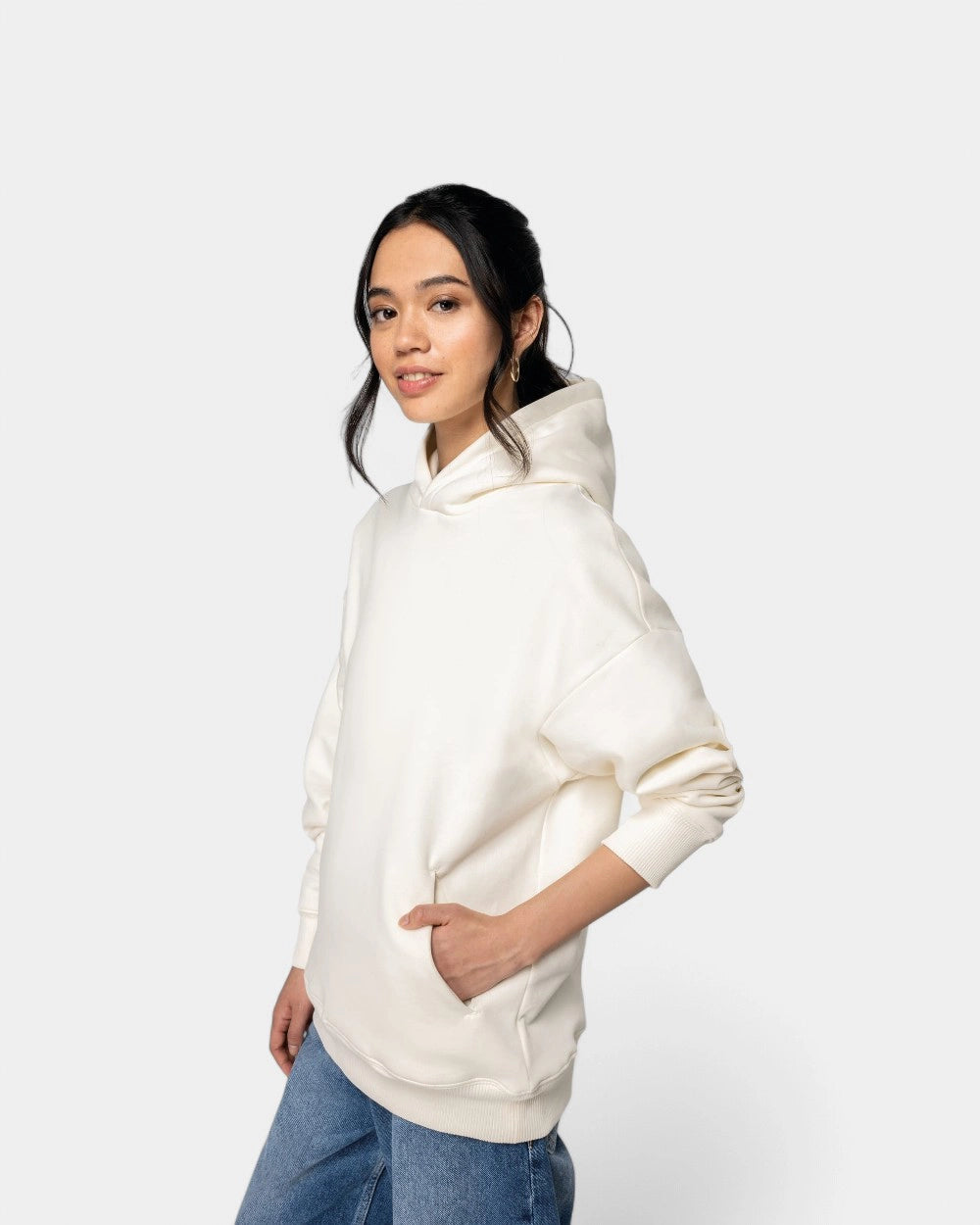 Oversized unisex hoodie, te personaliseren - 1