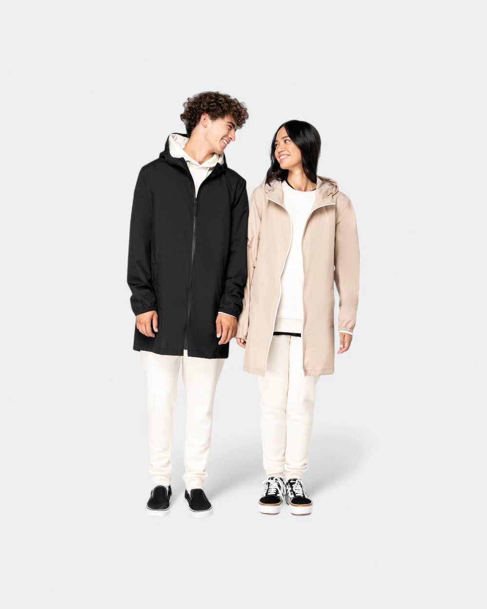 Milieuvriendelijk waterdicht vest unisex, te personaliseren - 1