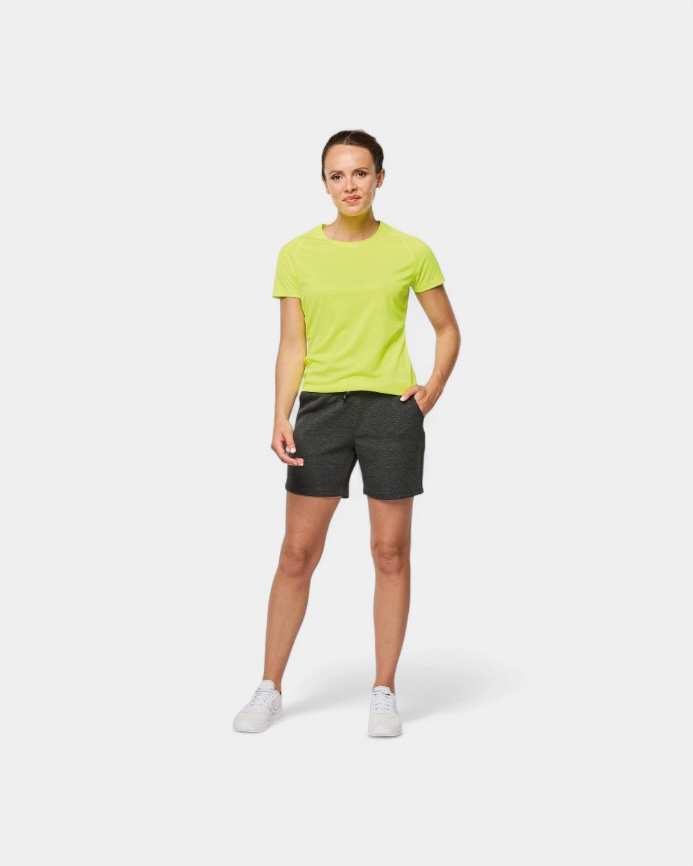 Gerecycled sport-T-shirt voor dames om te personaliseren - 3