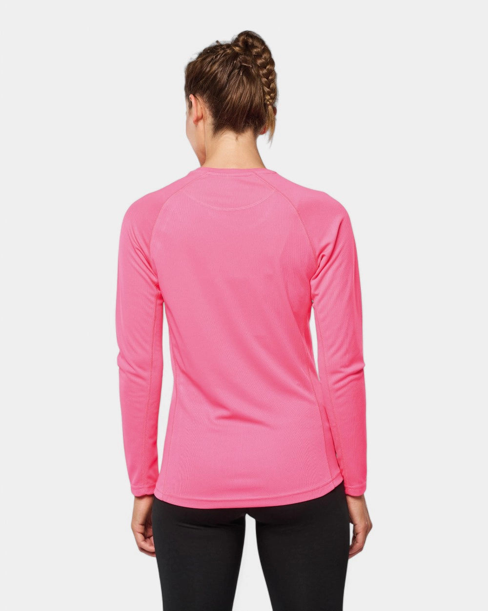 Dames sport T-shirt met lange mouwen, te personaliseren - 1