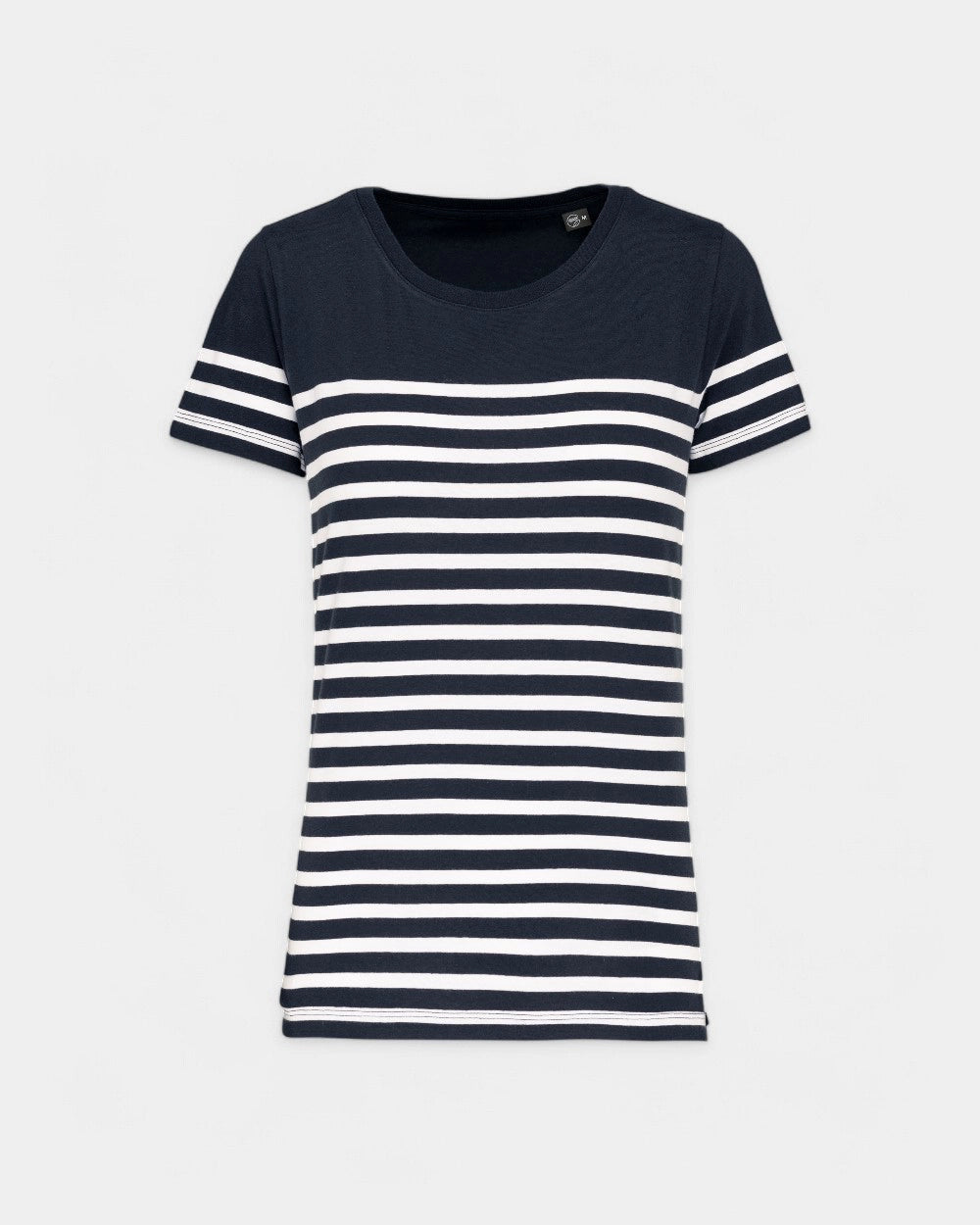 Dames matrozen T-shirt met ronde hals, te personaliseren - 8