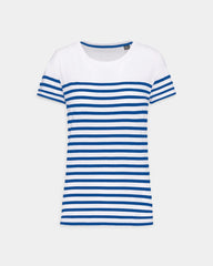 Dames matrozen T-shirt met ronde hals, te personaliseren - 11