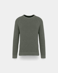 Ecoresponsable grofgebreide trui voor heren om te personaliseren - 3