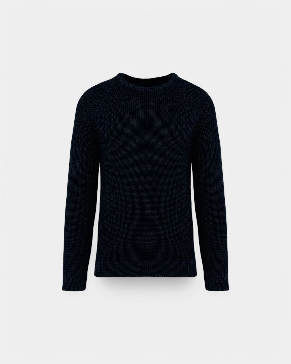 Ecoresponsable grofgebreide trui voor heren om te personaliseren - 1