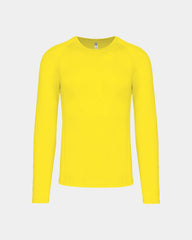 Unisex sport T-shirt met lange mouwen, te personaliseren - 3