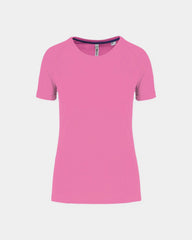 Gerecycled sport-T-shirt voor dames om te personaliseren - 5