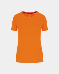 Gerecycled sport-T-shirt voor dames om te personaliseren - 7