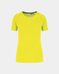 Gerecycled sport-T-shirt voor dames om te personaliseren - 8