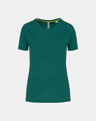 Gerecycled sport-T-shirt voor dames om te personaliseren - 9