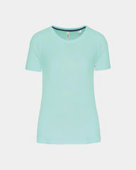 Gerecycled sport-T-shirt voor dames om te personaliseren - 11