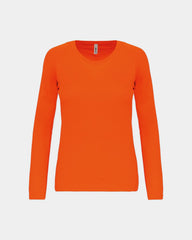 Dames sport T-shirt met lange mouwen, te personaliseren - 3