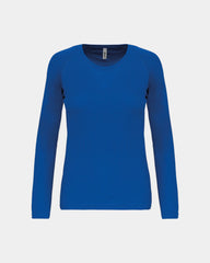 Dames sport T-shirt met lange mouwen, te personaliseren - 7