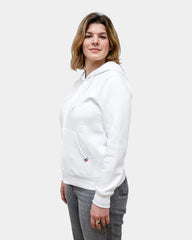 Dames hoodie fleece met rits om te personaliseren - 1
