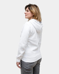 Dames hoodie fleece met rits om te personaliseren - 3