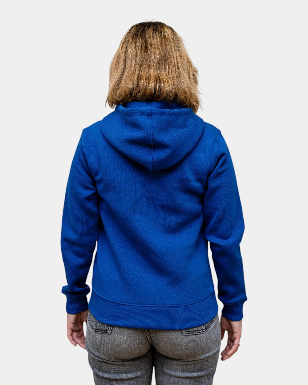 Dames hoodie fleece met rits om te personaliseren - 6